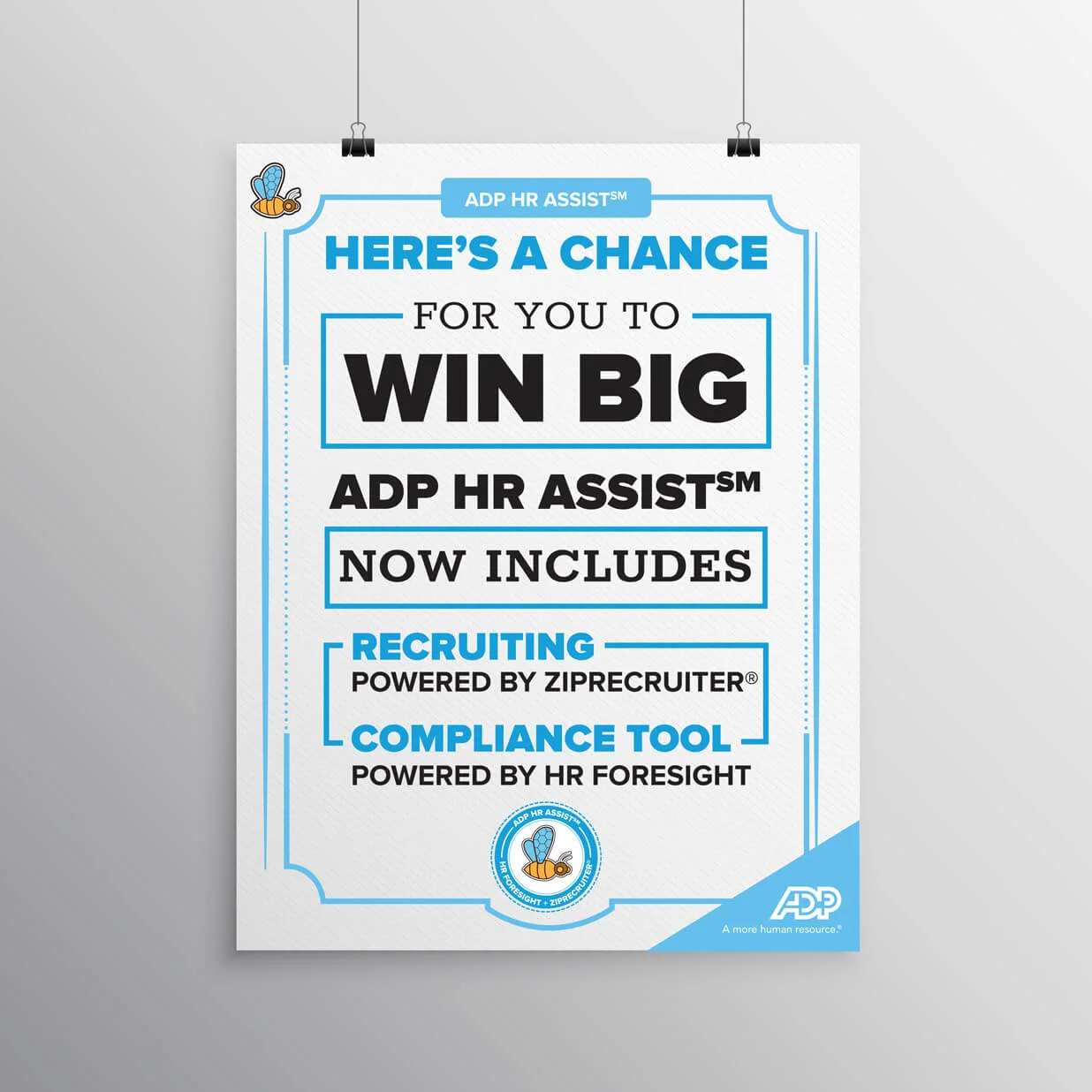 ADP HR Assist Poster